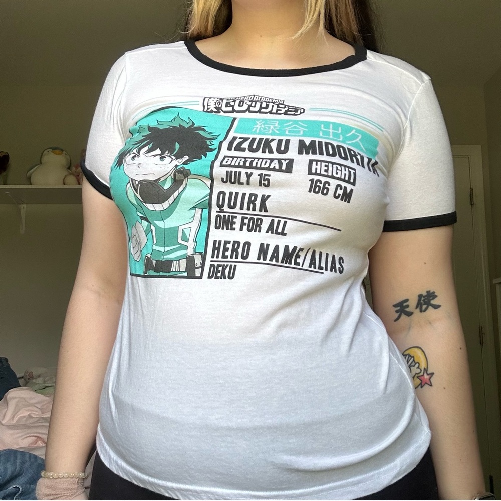 sold deku my hero academia tshirt
